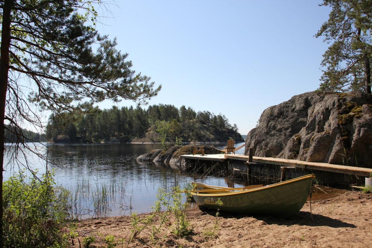 Vila Okkolan Lomamoekit Puumala Exteriér fotografie