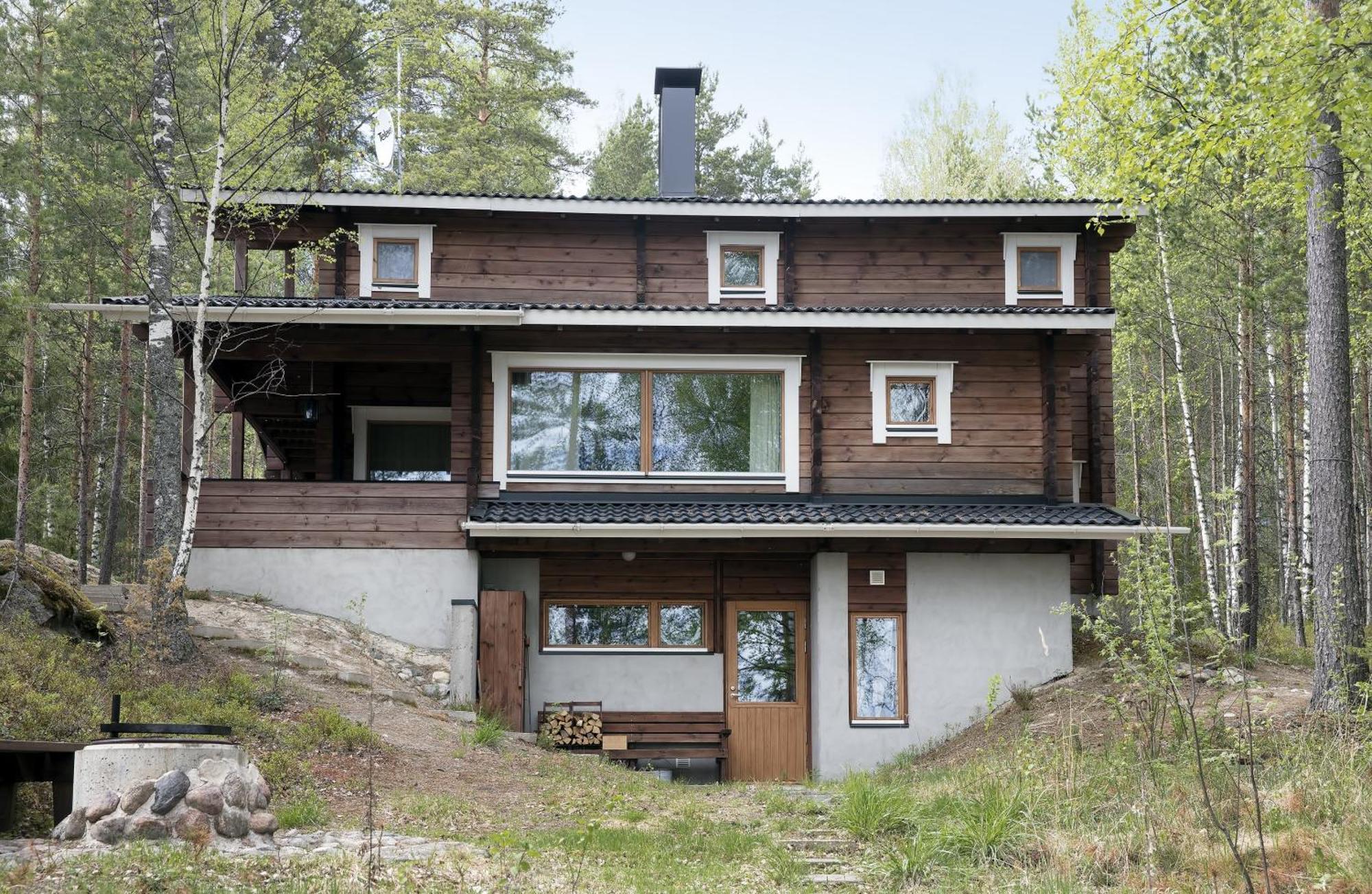 Vila Okkolan Lomamoekit Puumala Exteriér fotografie