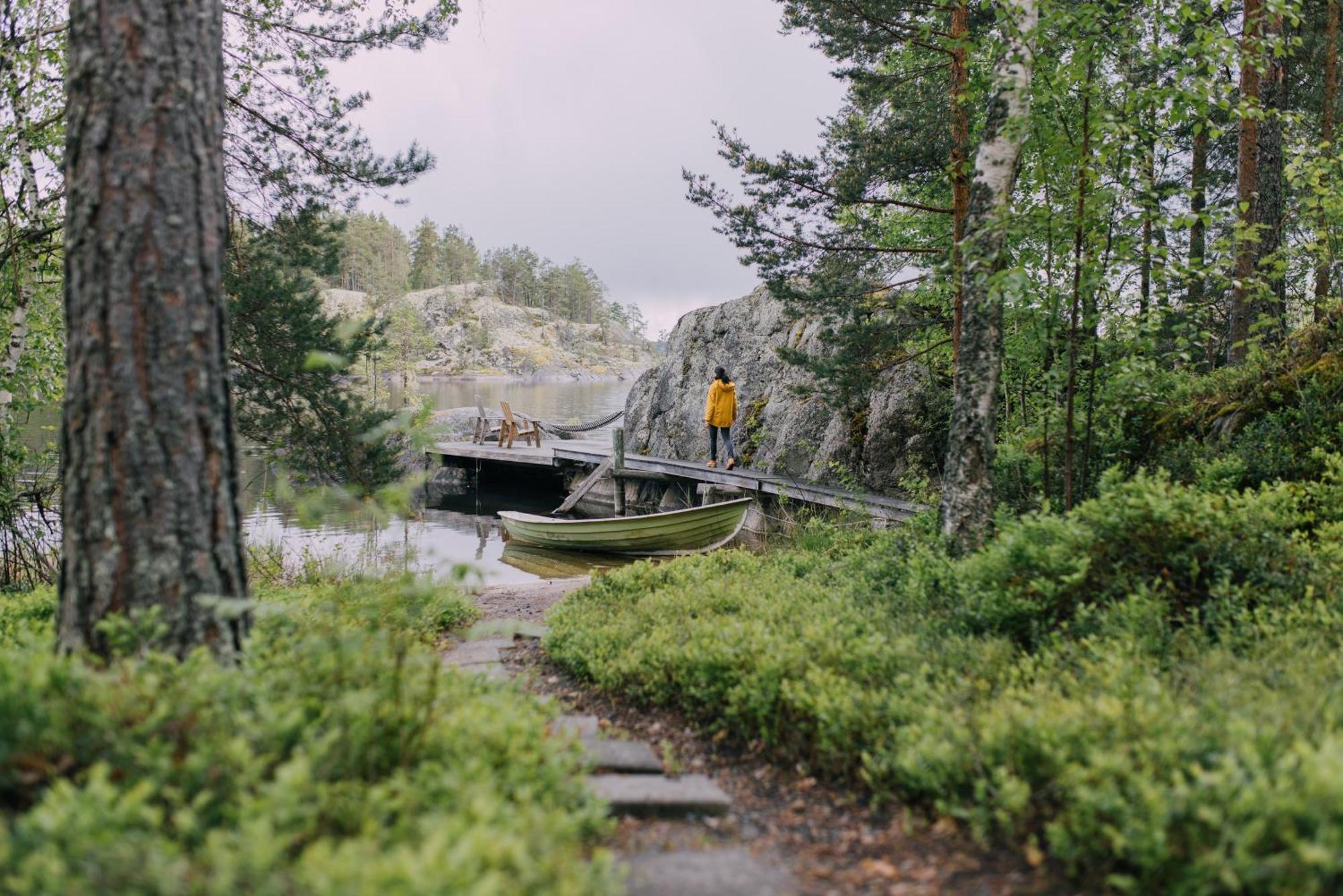 Vila Okkolan Lomamoekit Puumala Exteriér fotografie