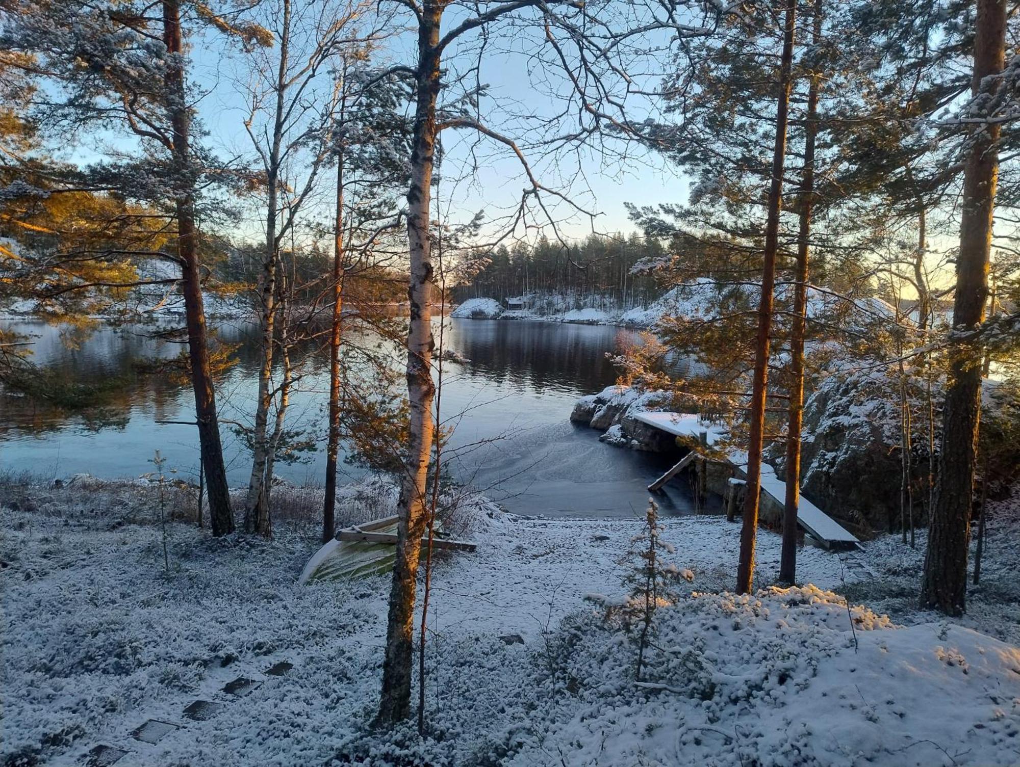 Vila Okkolan Lomamoekit Puumala Exteriér fotografie
