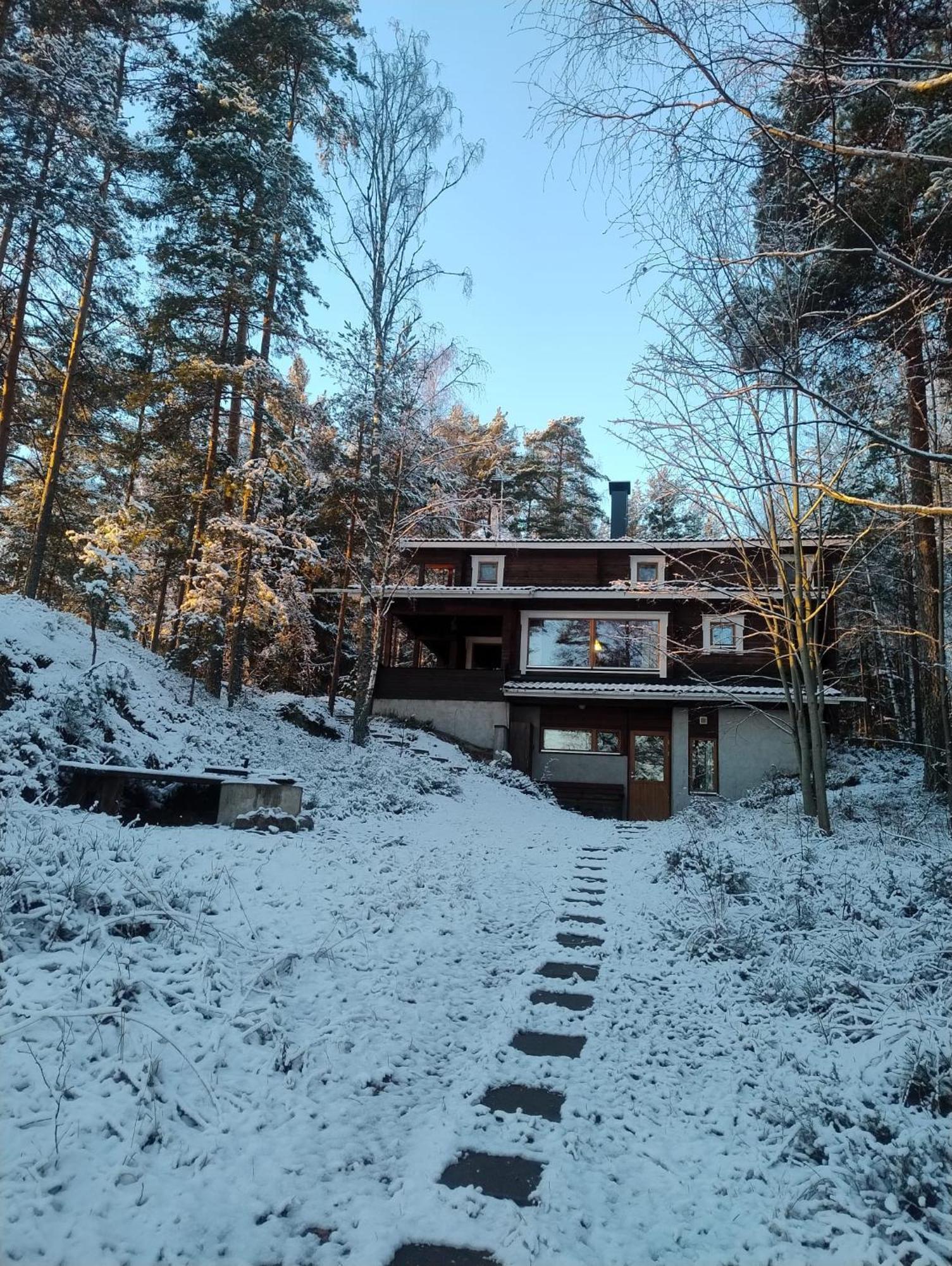 Vila Okkolan Lomamoekit Puumala Exteriér fotografie
