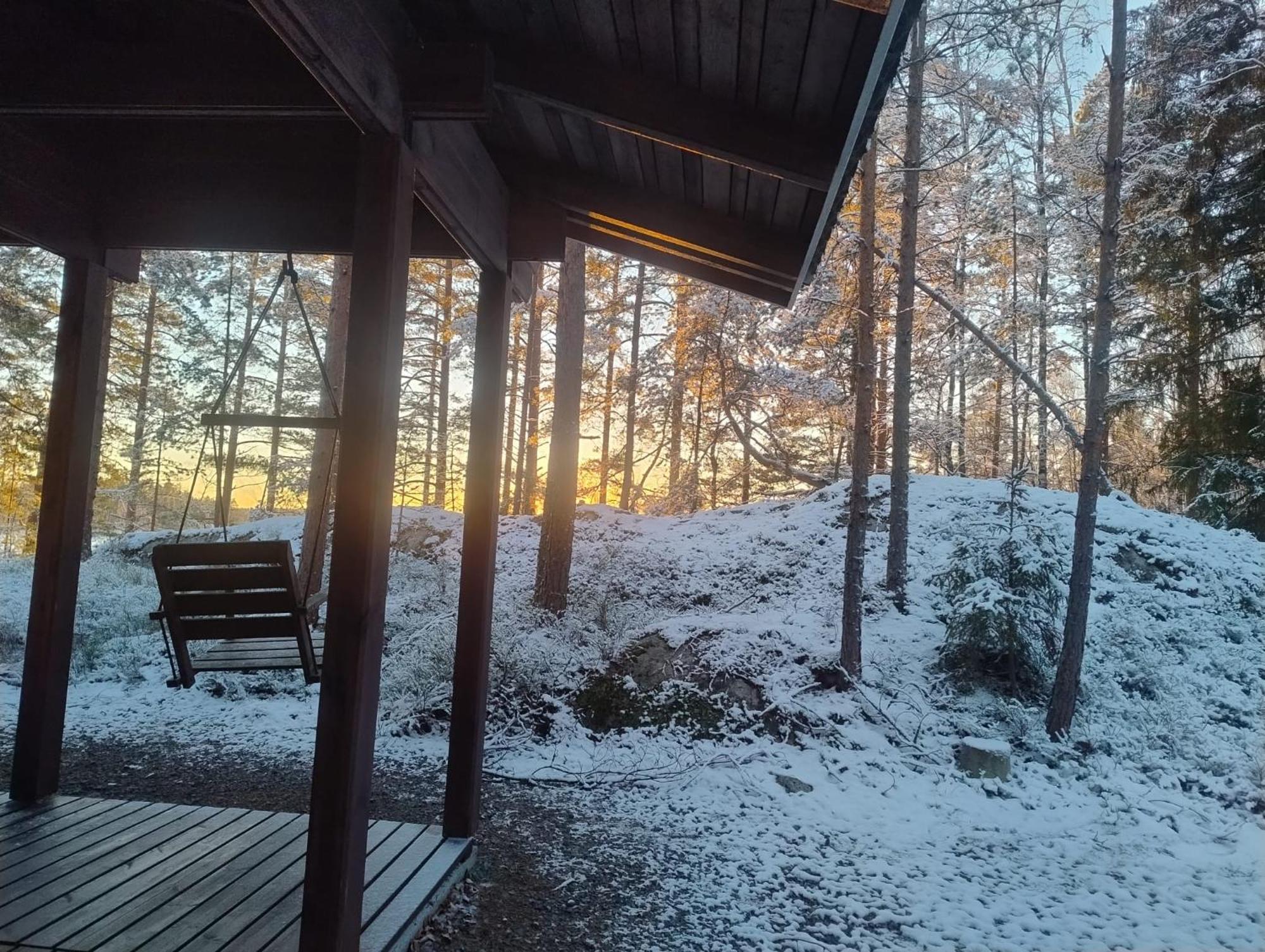 Vila Okkolan Lomamoekit Puumala Exteriér fotografie